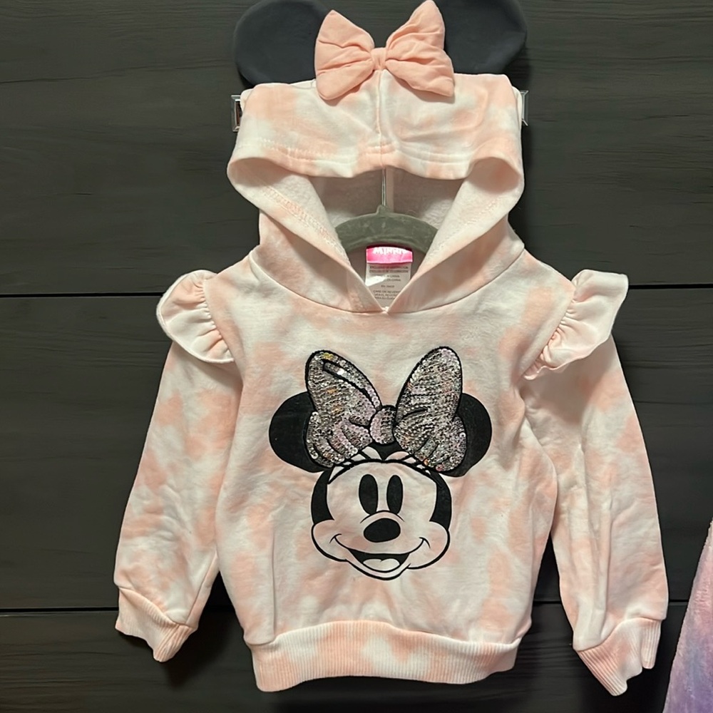 Baby girls Minnie Mouse hoodie